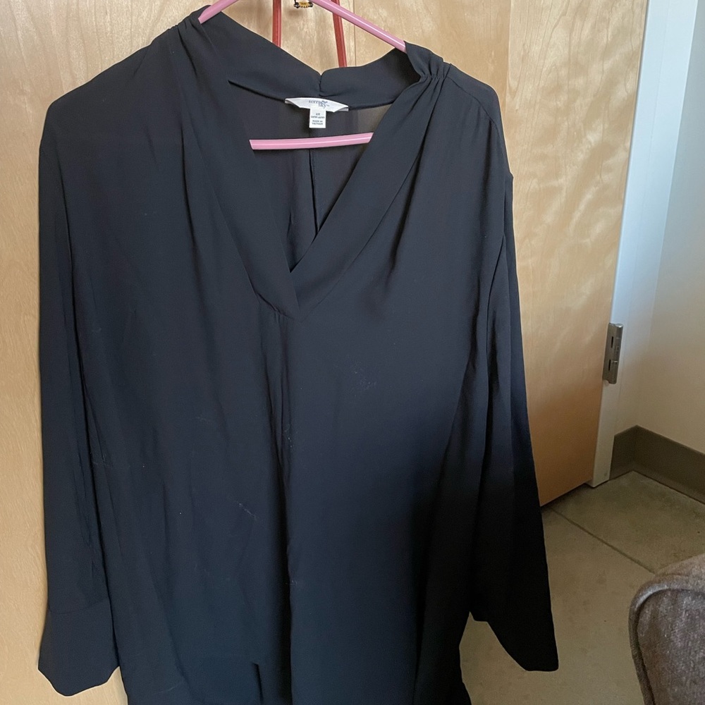Black dress blouse